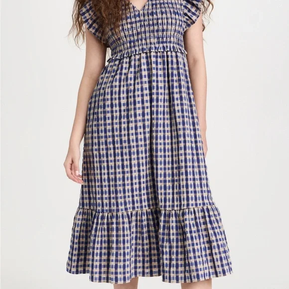 NWT RAILS CLEMENTINE DRESS in Lagos plaid - Picture 6 of 6